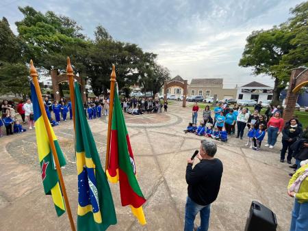 Taquari prepara-se para o desfile de 7 de Setembro