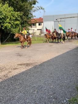 Cavalgada vai arrecadar donativos para os atingidos pela enchente Cavalgada vai arrecadar donativos para os atingidos pela enchente