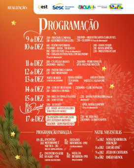 31ª edição do Natal Açoriano em Terra Gaúcha terá uma semana de programação intensa 31ª edição do Natal Açoriano em Terra Gaúcha terá uma semana de programação intensa