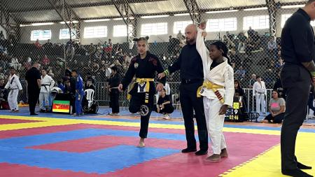 Cerca de 3 mil pessoas passaram pelo ginásio de  esportes para prestigiar a Copa Gaúcha de Jiu-Jitsu